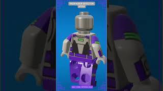 Lego Fortnite ✔ Trespasser Defector Style 👷 legoskins [upl. by Retse]