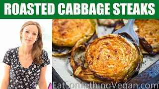 Roasted Cabbage Steaks [upl. by Enirok]