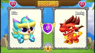 Dragon City New Wind Dragon vs Flame Dragon EXCLUSIVE BREEDING 😱 [upl. by Divd]