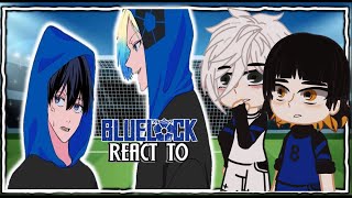 Team 11 react to Blue Lock isagi  Tiktok  Gacha react [upl. by Atinet]