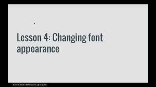 Twine Tutorial 04 Changing Font Appearance [upl. by Lissy]