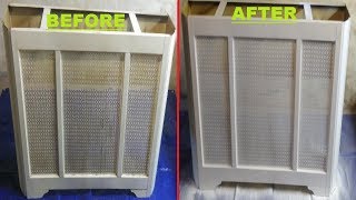 Painting Metal Radiator Covers  The Right Way HOW TO [upl. by Etnecniv153]