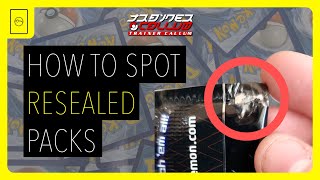 How to Spot Resealed Pokémon TCG Packs [upl. by Mcclelland]