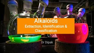 Alkaloids  Extraction Identification Classification Hindi Animated with Tricks to remember [upl. by Micki]