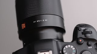 Viltrox 85mm F18  Best Value 85 for the RF [upl. by Nueormahc]