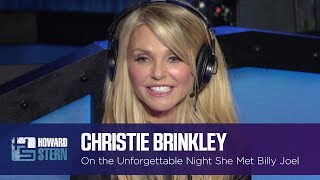 Christie Brinkley Had No Idea Who Billy Joel Was the Night She Met Him 2015 [upl. by Fabrienne]