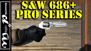 SampW 686 Plus Pro Series Revolver 357 MAG Shooting Review [upl. by Venetis504]