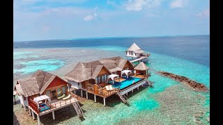 Furaveri Island Resort amp Spa Maldives⭐ FULL Hotel HD Tour  Walk and Drone  Maldives Vlog [upl. by Ab]