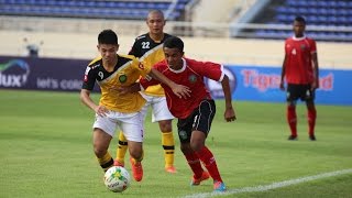 Timor Leste vs Brunei DS AFF Suzuki Cup 2014 Qualifiers [upl. by Aremus]