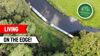 Stunning Canal Boat Mooring  Electric Narrowboat Living Ep189 [upl. by Oinota694]