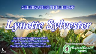 Funeral Service of Lynette Sylvester [upl. by Flem]