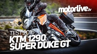 TEST  KTM 1290 SUPERDUKE GT [upl. by Ahseekan]