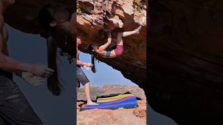 Rocklands Teaarch 7b sports nature climbing rocklands bouldering workout [upl. by Hanford]