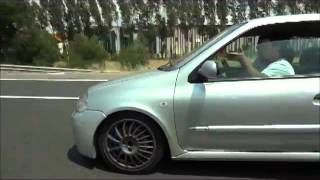 Clio Rs 172 amp Clio Rs 172 amp Megane Rs 225 Rolling in İstanbul [upl. by Ardnuas]