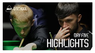 HIGHLIGHTS  Emery amp Taylor in DECIDER Drama  Q School 2024 [upl. by Aikkin]