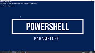 10 Powershell Basics in Telugu  Parameters [upl. by Eibbor993]