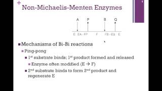 047NonMichaelisMenten Kinetics [upl. by Gilburt633]