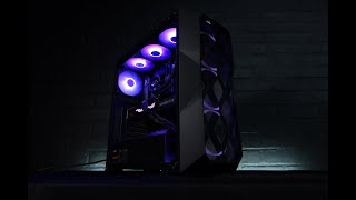 Cooler Master Masterbox TD500 MESH  PC Build [upl. by Aiyotal50]