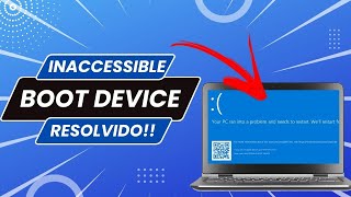 INACCESSIBLE BOOT DEVICE  RESOLVIDO EM APENAS 1 MINUTO [upl. by Levey981]