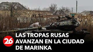 Guerra entre Rusia y Ucrania avances rusos en Marinka [upl. by Liw393]