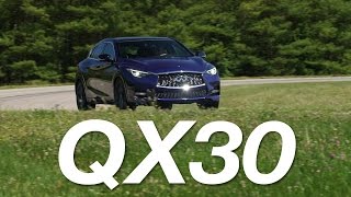 2017 Infiniti QX30S Quick Drive  Consumer Reports [upl. by Ikkiv]