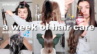 WEEKLY HAIRCARE ROUTINE FOR LONG AND HEALTHY HAIR part 2 [upl. by Aitra]