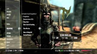 Skyrim ٠ Lucien Lachance Reaction to every Major Cities skyrim [upl. by Elatnahs]