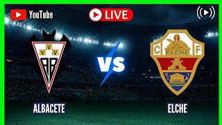 ALBACETE vs ELCHE LIVE LALIGA2 20232024 ROUND 14 SCOREBOARD [upl. by Shayna77]