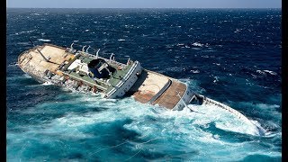 Top 5 Sinking Ship Scary Footage [upl. by Sadler377]