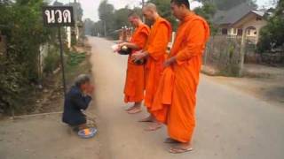 Buddhist Alms Rounds [upl. by Seravaj185]