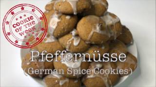 Pfeffernüsse  German spice cookies [upl. by Ion]