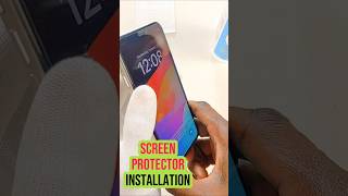 Quick amp Easy Screen Protector Installation phonetipsandtricks phonerepair [upl. by Ytima]