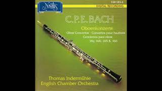 C P E Bach  Oboe Concerto A Minor Wq 166  Indermühle [upl. by Mahda]