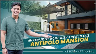 HOUSE TOUR A Beautiful Mansion in Antipolo covering 2235 SQM [upl. by Lokkin]