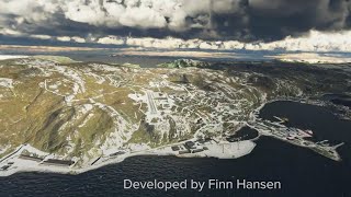 Orbx  Hammerfest Airport ENHF [upl. by Ecyal766]