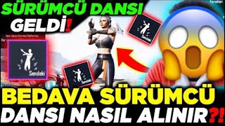 BEDAVA SÜRÜMCÜ DANSI NASIL ALINIR😱 OHAA 21SEZON RP ÖDÜLLERİ  PUBG MOBİLE [upl. by Methuselah]