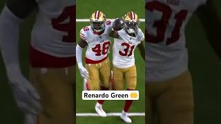 SEE BALL GET BALL FOR RENARDO GREEN 49ers [upl. by Viole606]