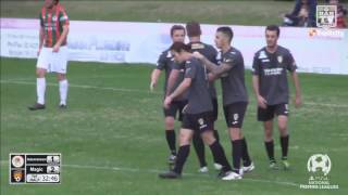 2016 NNSWF NPL Round 10 Highlights  Adamstown Rosebuds v Broadmeadow Magic [upl. by Aerdnwahs]