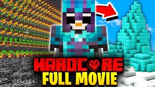 I Survived 1000 Days in HARDCORE Minecraft… MOVIE [upl. by Fante]