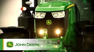 The new John Deere 6250R Tractor  Introduction [upl. by Leirbma]