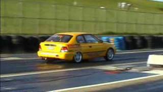 Eastern Creek old footage 10 second Hyundai Accent [upl. by Yarw]