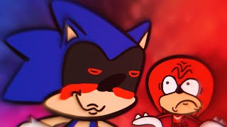 SonicEXE kills Knuckles [upl. by Nnylyahs]