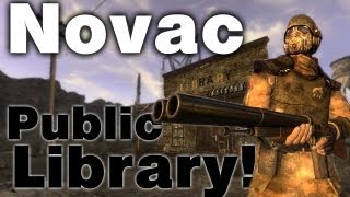 Fallout New Vegas Mods Novac Public Library [upl. by Anirdna]