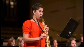 Theme from quotSchindlers Listquot For Soprano Saxophone and Wind Ensemble [upl. by Aliemaj]