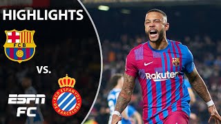 Memphis Depay delivers a Barcelona win in Xavis debut  LaLiga Highlights  ESPN FC [upl. by Aidekal462]