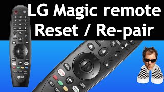 LG Magic Remote Repair  Reset Fix [upl. by Broddie927]