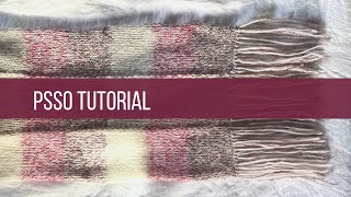 PSSO Tutorial  FREE Scarf pattern [upl. by Yzeerb827]