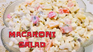 MACARONI FRUIT SALAD  MACARONI SALAD RECIPE [upl. by Fang587]