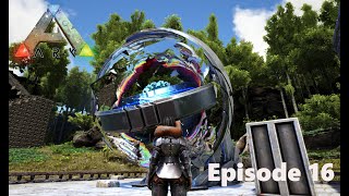 Finally getting my first ever Tek Replicator Ark Survival Evolved The Island Episode 16 [upl. by Onimixam]