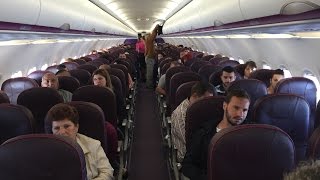 Wizz Air Airbus A320200 Economy Class Review [upl. by Einatsed]